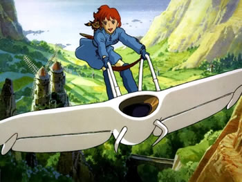 Nausicaa of the Valley of the Wind Animation